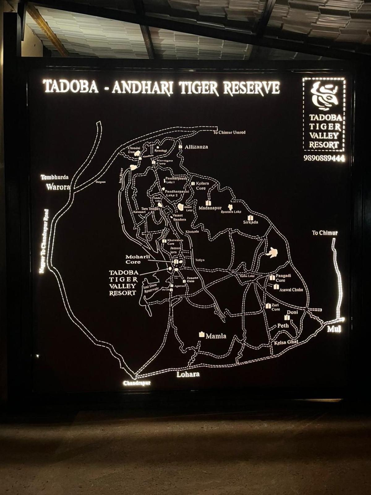 Tadoba Tiger Valley Resort Tadoba Mohurli Buitenkant foto